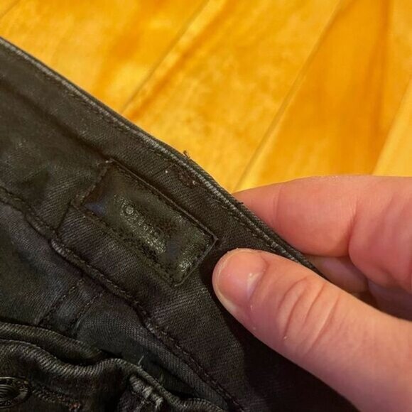 MOTHER denim - The Looker Ankle Fray Jean in Nighthawk - Picture 5 of 5